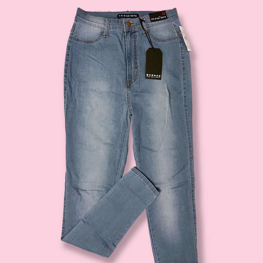 Fashion nova high rise skinny jeans